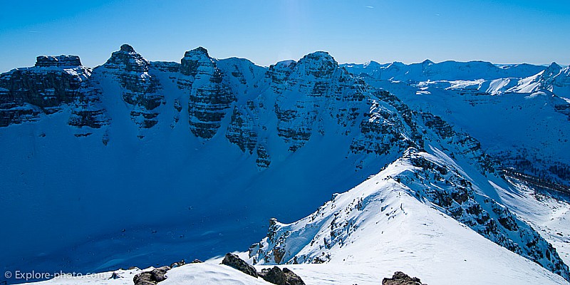 #20 Le sanguiniereitte : Vue du sommet Le sanguiniereitte : Vue du sommet