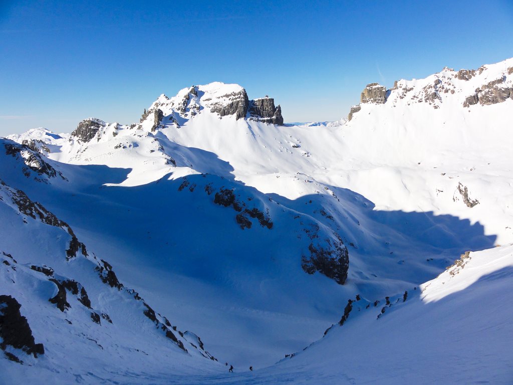 parozan depuis col de la Nova : deuxième objectif