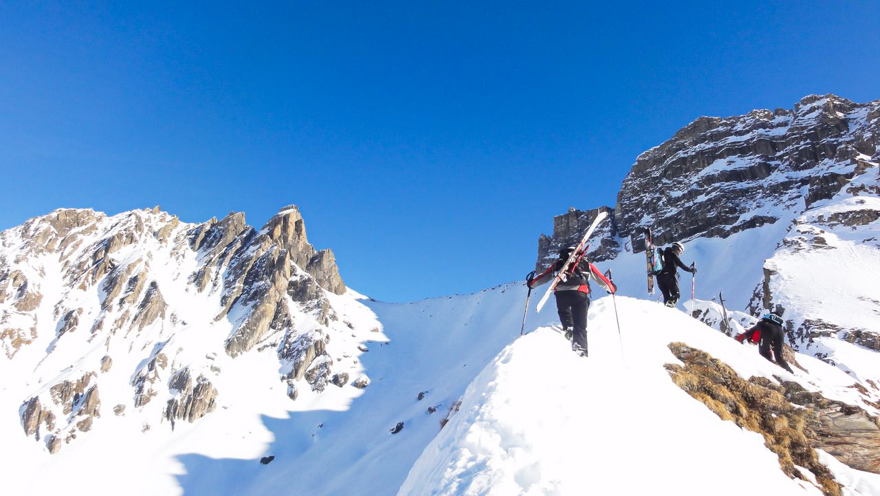 petite arête : variante Markus