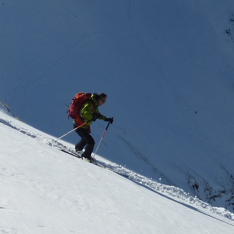 #9 almet : début de la descente sous l almet : début de la descente sous l'arête