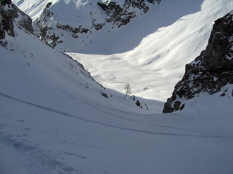 #1 Tête Virante : Couloir à la montée Tête Virante : Couloir à la montée