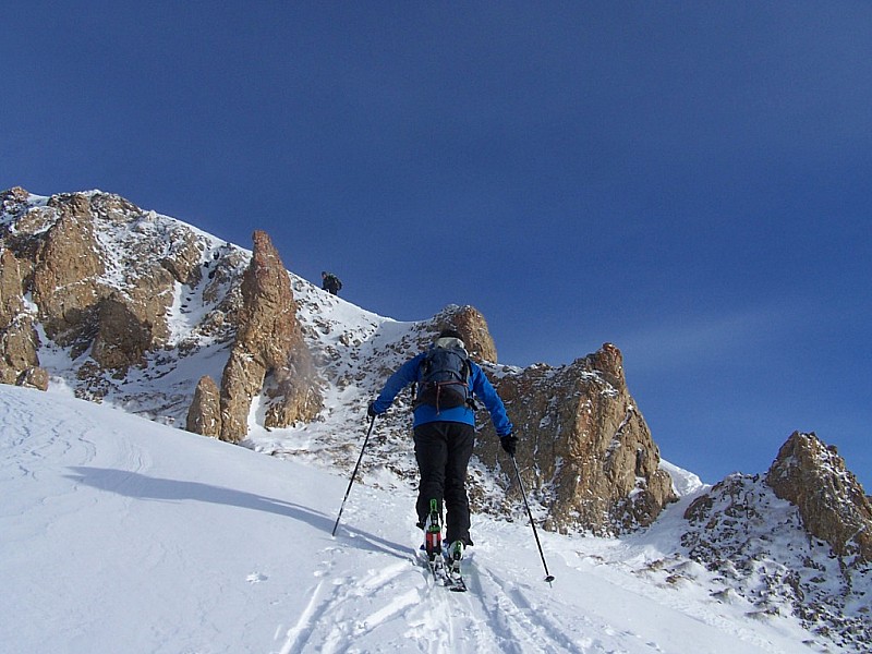 #7 Cime de Lancheton : Sur l Cime de Lancheton : Sur l'arête sommitale de la cime du Lancheton