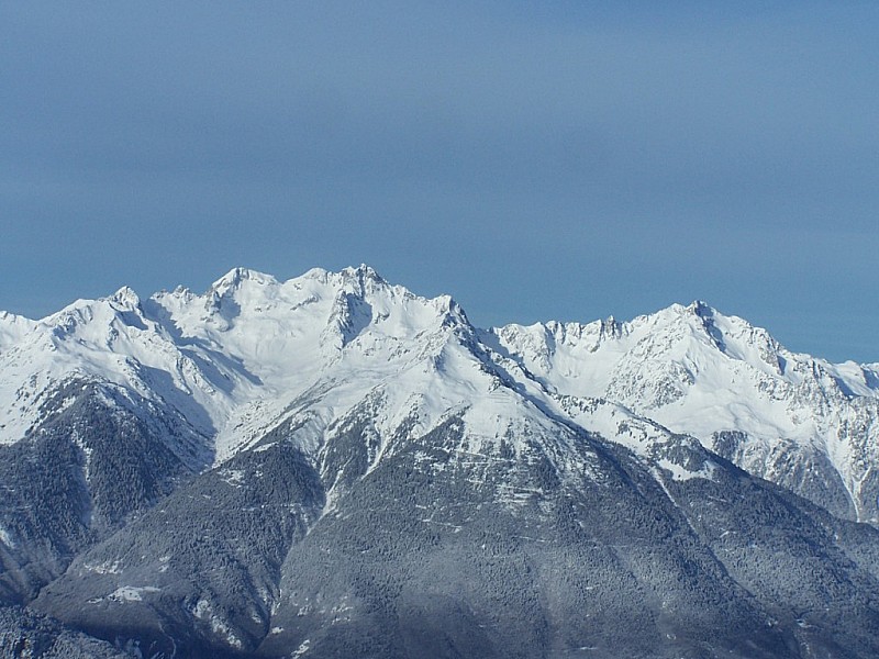 #10 Cime de Lancheton : Pic du Frêne et le Grand Miceau vu du sommet. Cime de Lancheton : Pic du Frêne et le Grand Miceau vu du sommet.