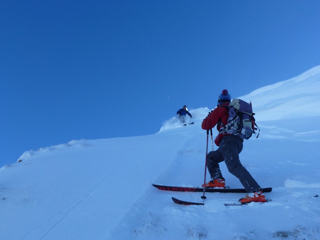 #24 Dôme de Pouilly : Passage de la corniche Dôme de Pouilly : Passage de la corniche