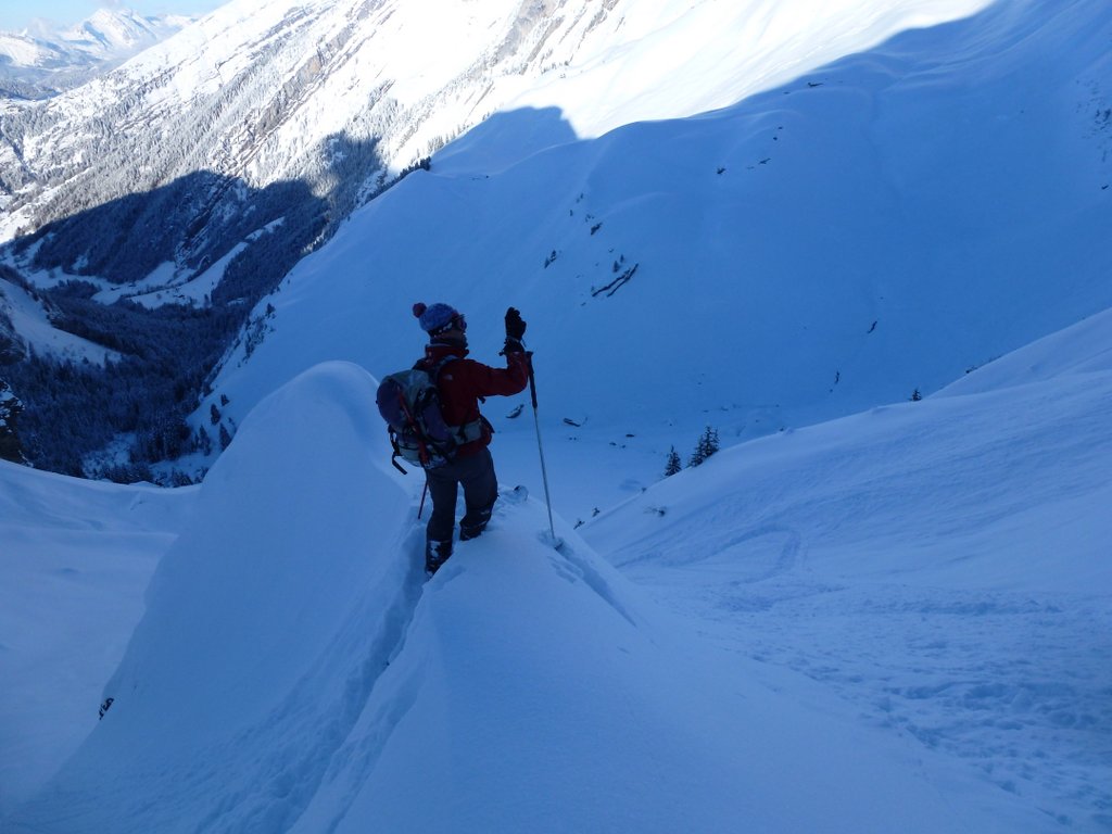 #27 Dôme de Pouilly : Dans la face N Dôme de Pouilly : Dans la face N
