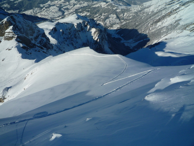 #23 Dôme de Pouilly : la trace de montée pour le Dôme de Pouilly ! Dôme de Pouilly : la trace de montée pour le Dôme de Pouilly !