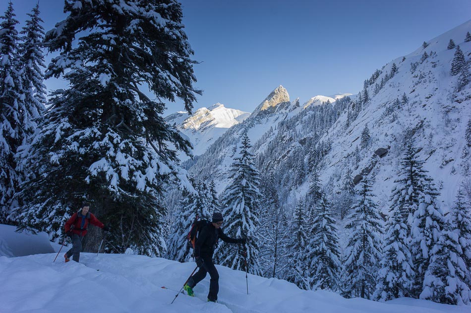 #1 Départ de sous l Départ de sous l'Aiguille : un peu frais ce matin