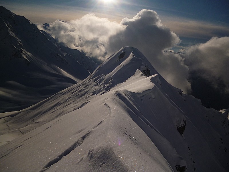 #5 Crête de Tignieux. : Pas plus haut. point 2252m. Crête de Tignieux. : Pas plus haut. point 2252m.