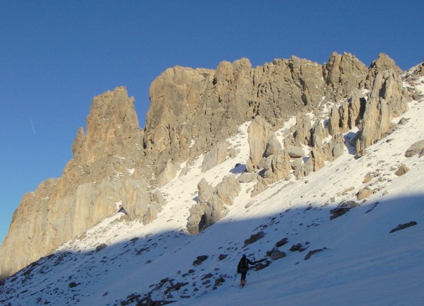 #1 Roche Ronde et le Gréponnet : Montée vers l Roche Ronde et le Gréponnet : Montée vers l'arête Ouest de l'Empeloutier