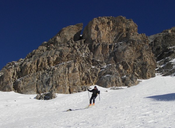 #3 Virage sauté : Desente de l Virage sauté : Desente de l'Empeloutier vers le fond de la Courbette