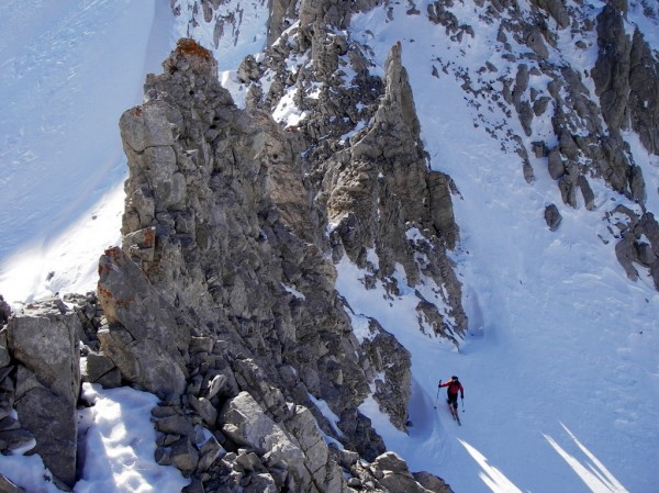 #4 Col des Aiguilles : Jacques arrive au col des Aiguilles Col des Aiguilles : Jacques arrive au col des Aiguilles