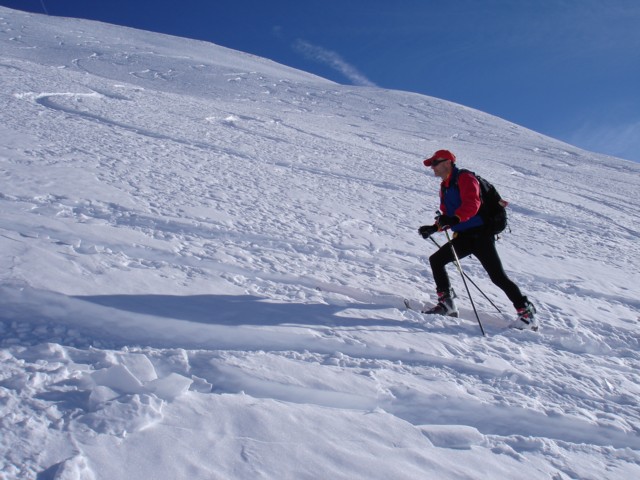 #6 Face Ouest : Belle descente en perspective Face Ouest : Belle descente en perspective