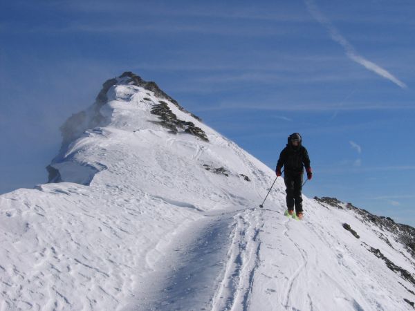#2 Grande Aiguille Rousse : Pas trop envie de traîner avec le vent qui souffle. Grande Aiguille Rousse : Pas trop envie de traîner avec le vent qui souffle.