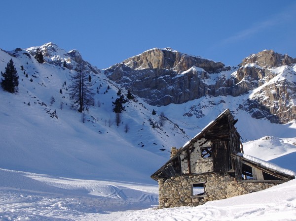 #1 Col de la Roya : Un des chalets de l Col de la Roya : Un des chalets de l'Izoard