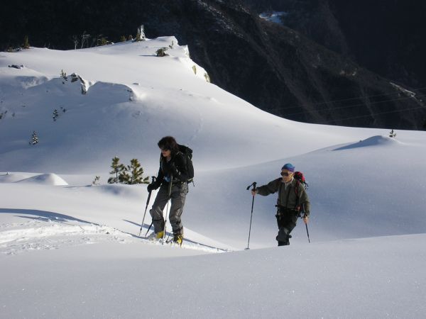 #4 Sous le col : Beaux champs de neige Sous le col : Beaux champs de neige
