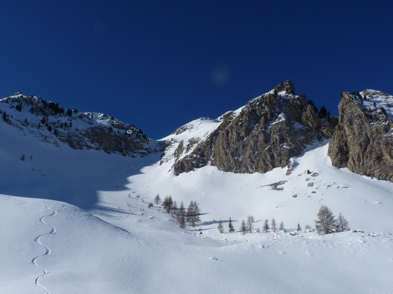 #8 La combe et le verrou : Bonne condition de neige La combe et le verrou : Bonne condition de neige