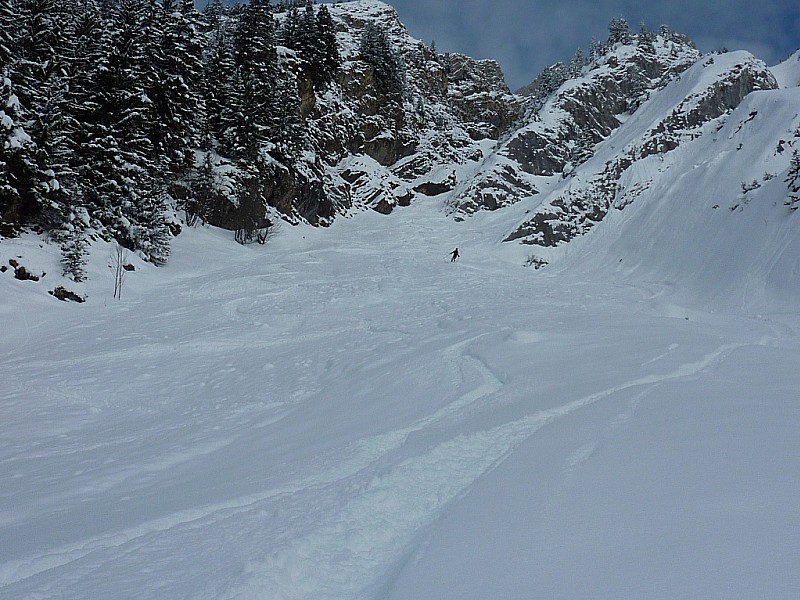 #13 Chauchefoin : Le cône de sortie bien lisse. Chauchefoin : Le cône de sortie bien lisse.