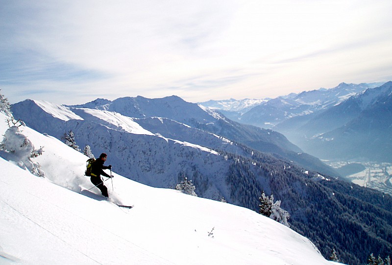 #13 Descente au soleil : Christophe s Descente au soleil : Christophe s'amuse.