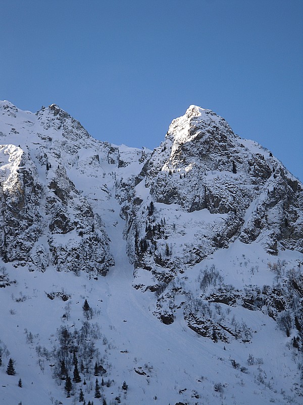 Crête du Mouchillon : Objectif en vue