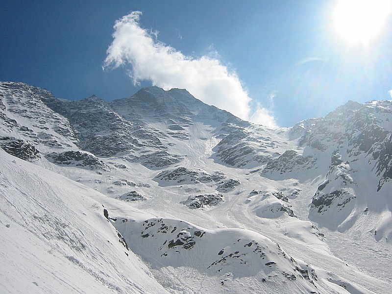 #3 gouter borgeat : vue depuis le bas gouter borgeat : vue depuis le bas