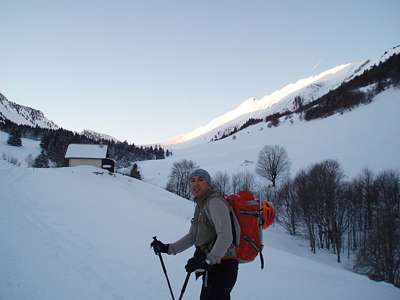 #1 Combe de l Combe de l'Arclusaz : Fraicheur du matin