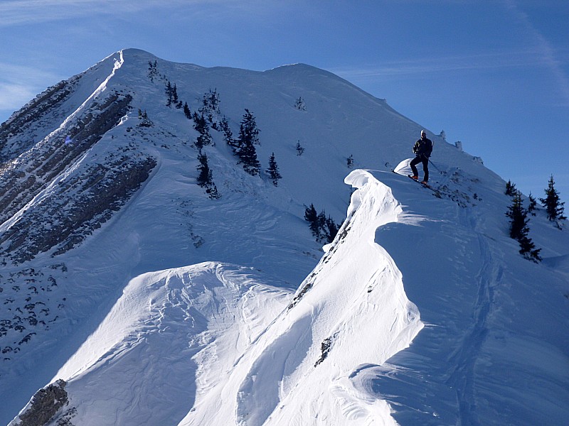 #22 arête des Arlicots : ça commence à cornicher arête des Arlicots : ça commence à cornicher