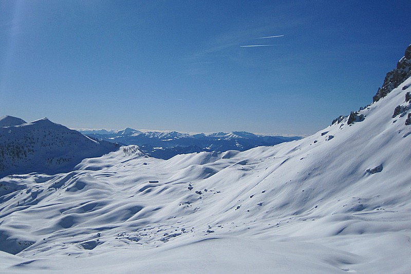 #5 La gardette : vue sur le col de la Gardette La gardette : vue sur le col de la Gardette