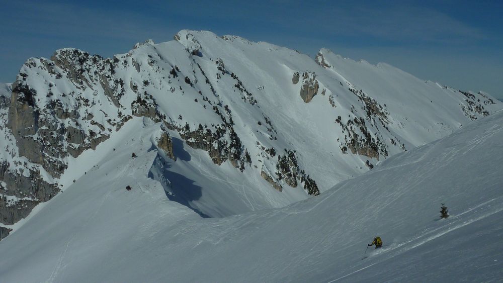 #7 Bellefond Sud Ouest : Ced devant les Lances dans une super neige Bellefond Sud Ouest : Ced devant les Lances dans une super neige