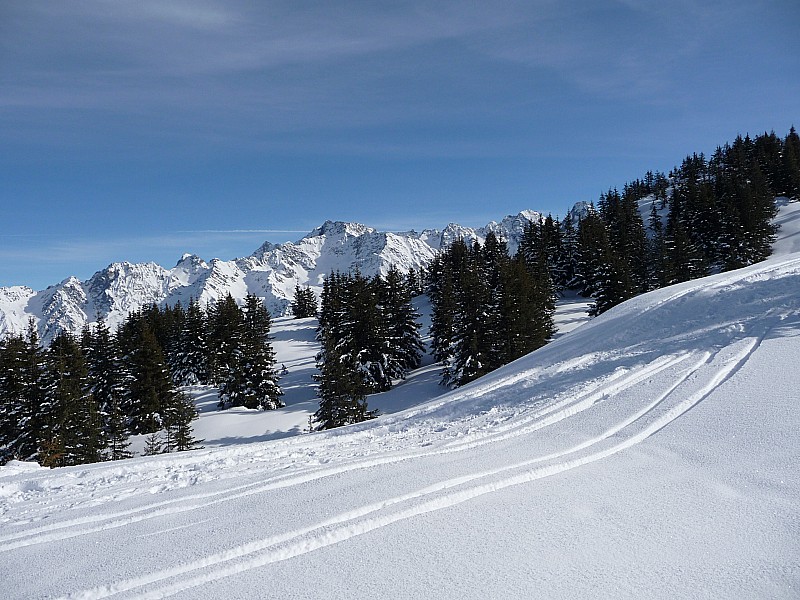 Bientôt au sommet : et un paysage bien joli