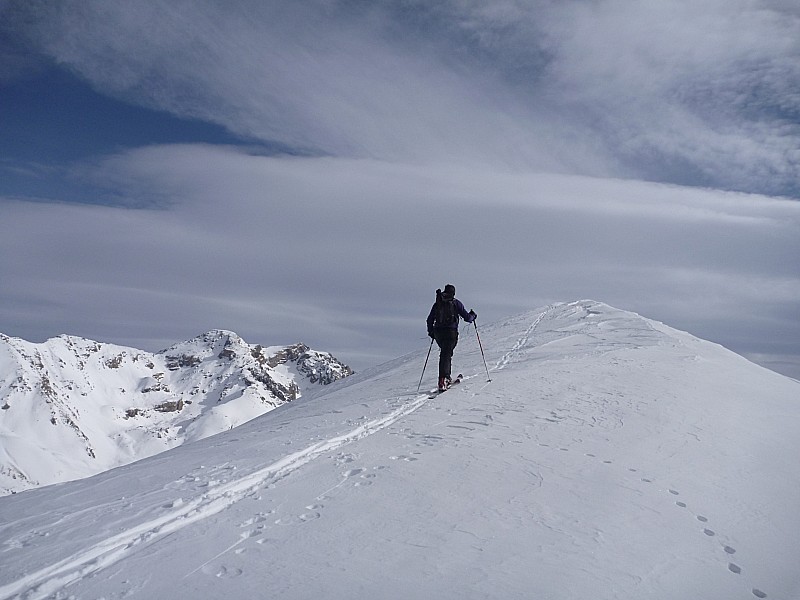 #3 On approche : Magie de l On approche : Magie de l'arrivée sur la crête...