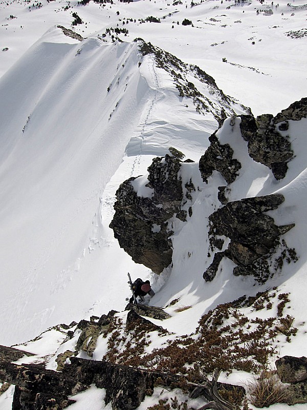 #6 Le ressaut un peu grimpant : du Tuc deth Rosari de Bacivèr Le ressaut un peu grimpant : du Tuc deth Rosari de Bacivèr