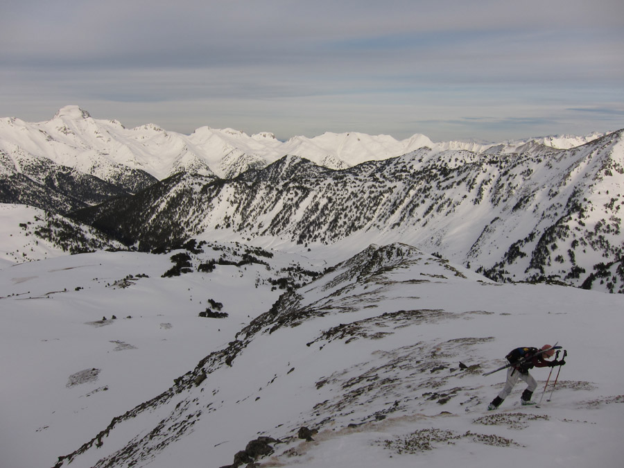 #12 Selle neigeuse : sous le sommet du Tuc de Beret Selle neigeuse : sous le sommet du Tuc de Beret