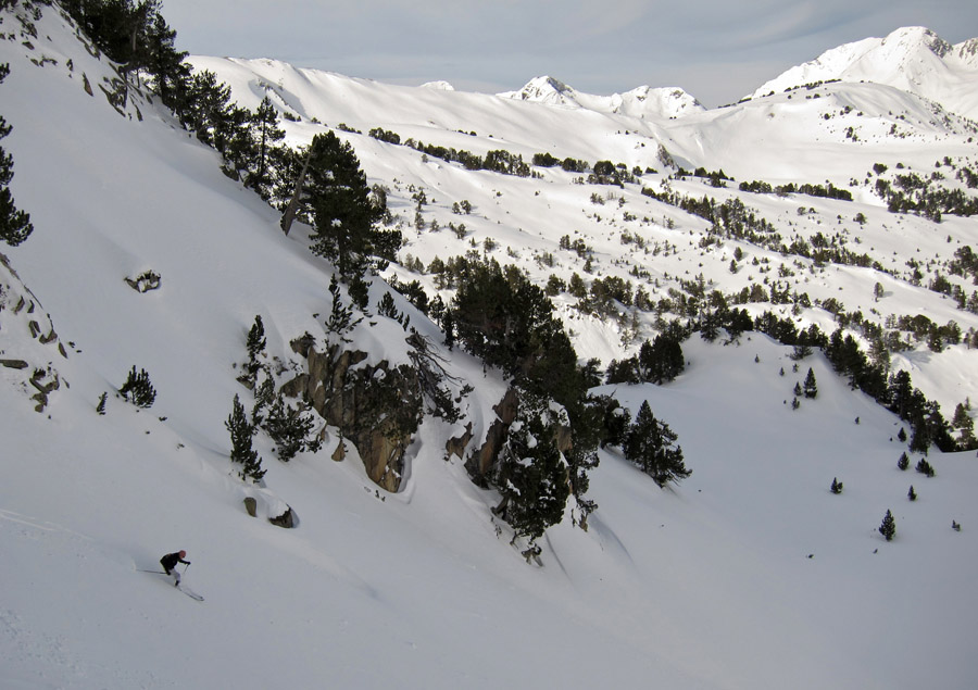 #10 Vallon au N : du Tuc deth Rosari de Bacivèr. Bonne neige ! Vallon au N : du Tuc deth Rosari de Bacivèr. Bonne neige !