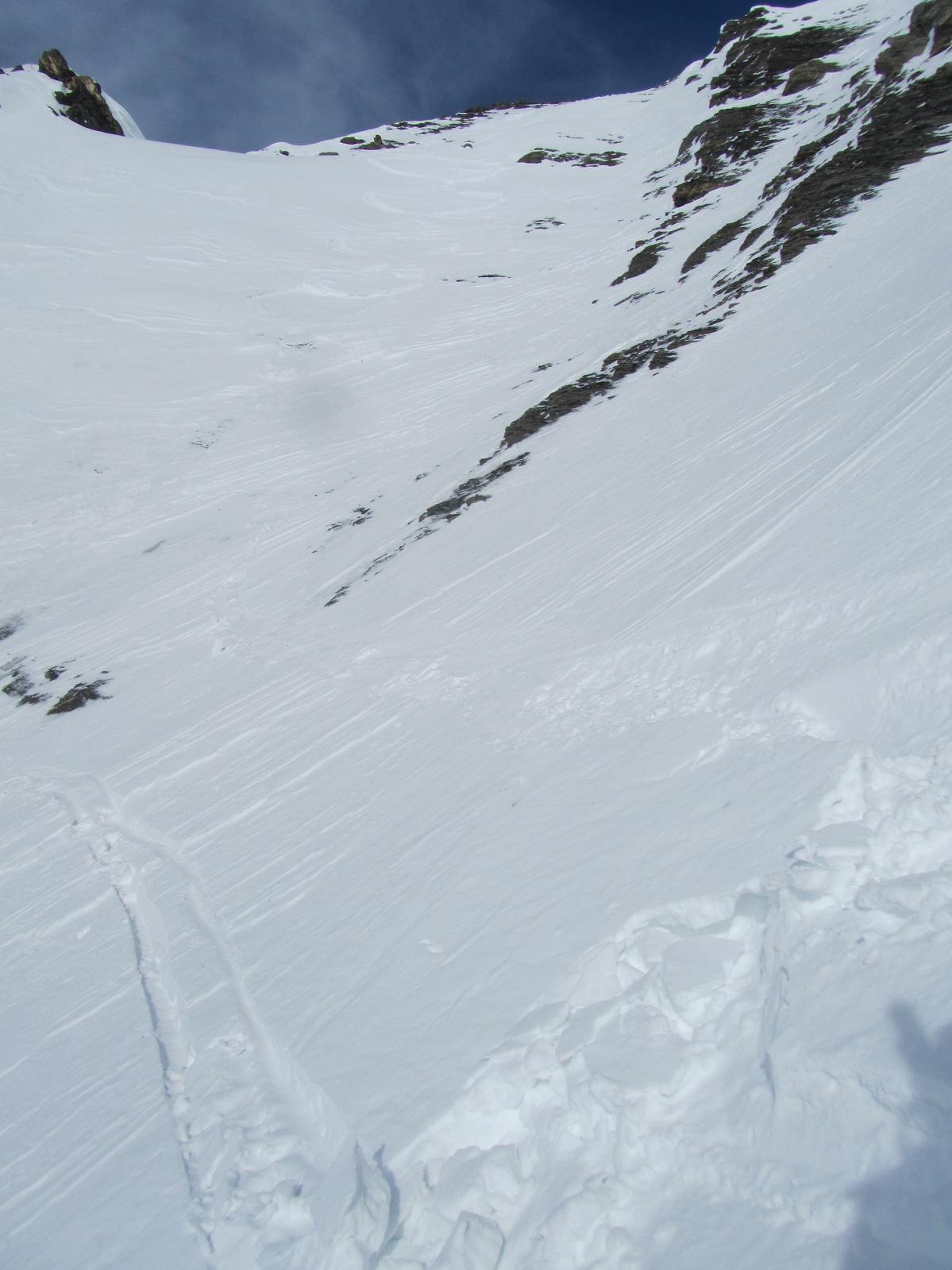#4 Mont Pellard : Haut du Couloir W Mont Pellard : Haut du Couloir W
