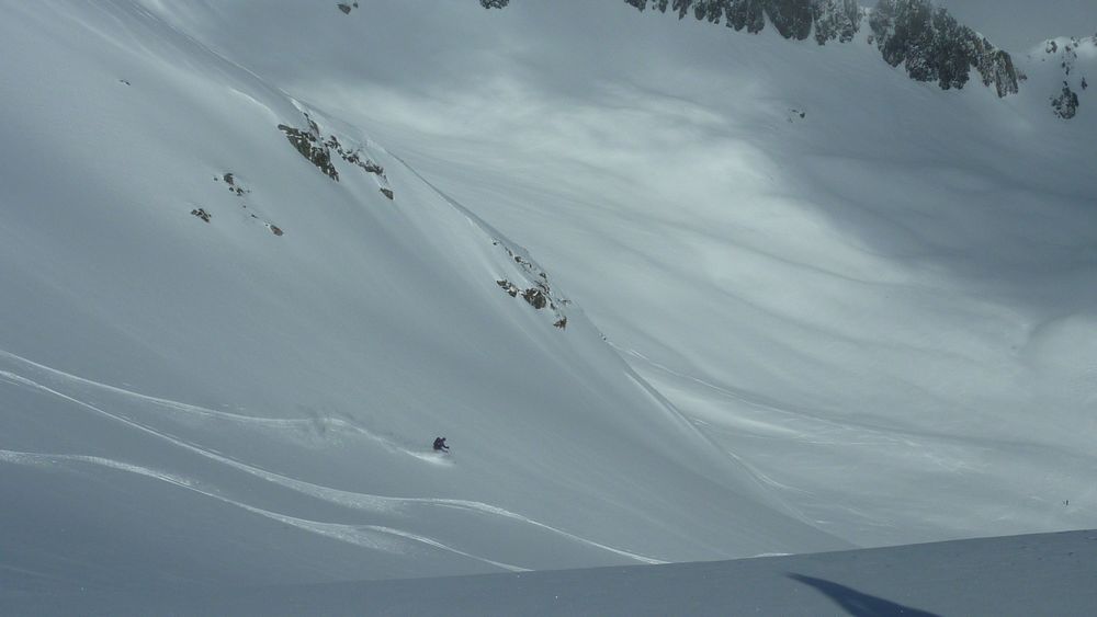 #14 Florent : tres bonne neige dans cette section Florent : tres bonne neige dans cette section