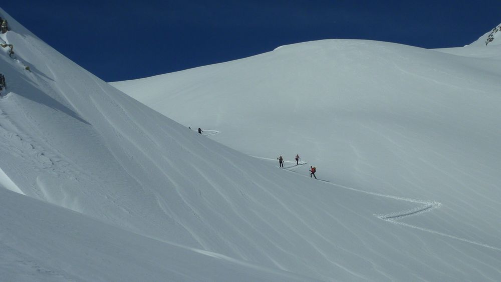 #1 Trace du jour : grand bleu en Lauziere Trace du jour : grand bleu en Lauziere