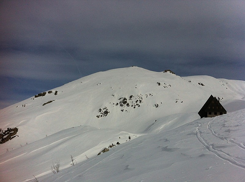 #12 rifuggio Garelli : on est montés par la gauche et descendus tout droit rifuggio Garelli : on est montés par la gauche et descendus tout droit