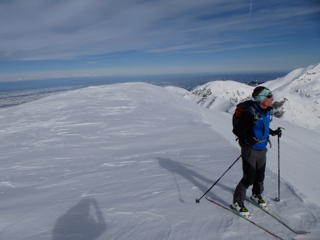 #6 C C'est très enneigé : le Val Pésio.