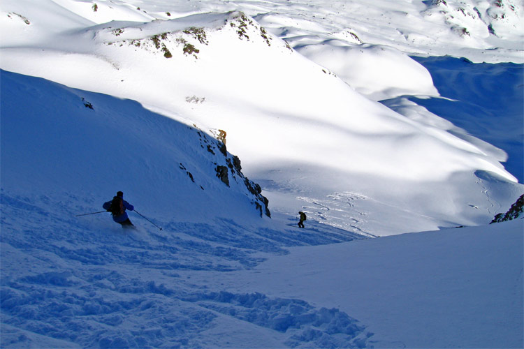 Couloi : Phillipe et Pïerre dans le couloir.