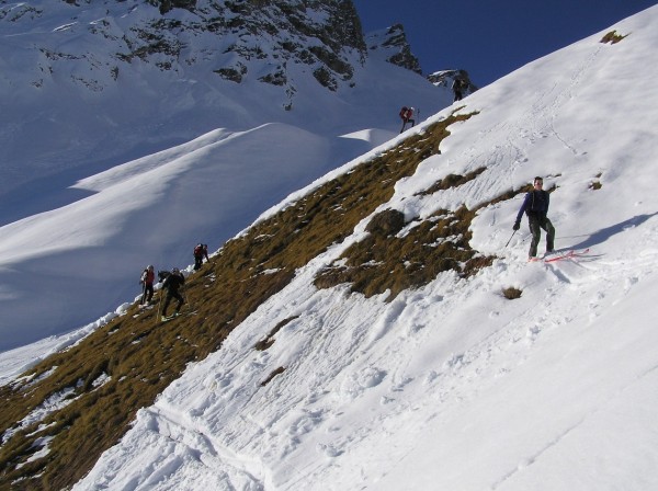#3 Ski sur Herbe : Passage "merdique" en milieu de descente, le troupeau peut brouter Ski sur Herbe : Passage "merdique" en milieu de descente, le troupeau peut brouter