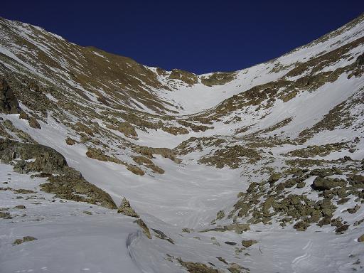 le COmbe SW de la Lombarde : Seul endroit ou l'on a eu du ski potable