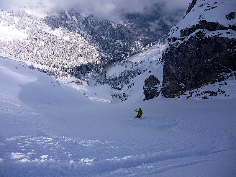 #10 couloir N de la dent des Porte : c couloir N de la dent des Porte : c'est aussi bon qu'au trelod