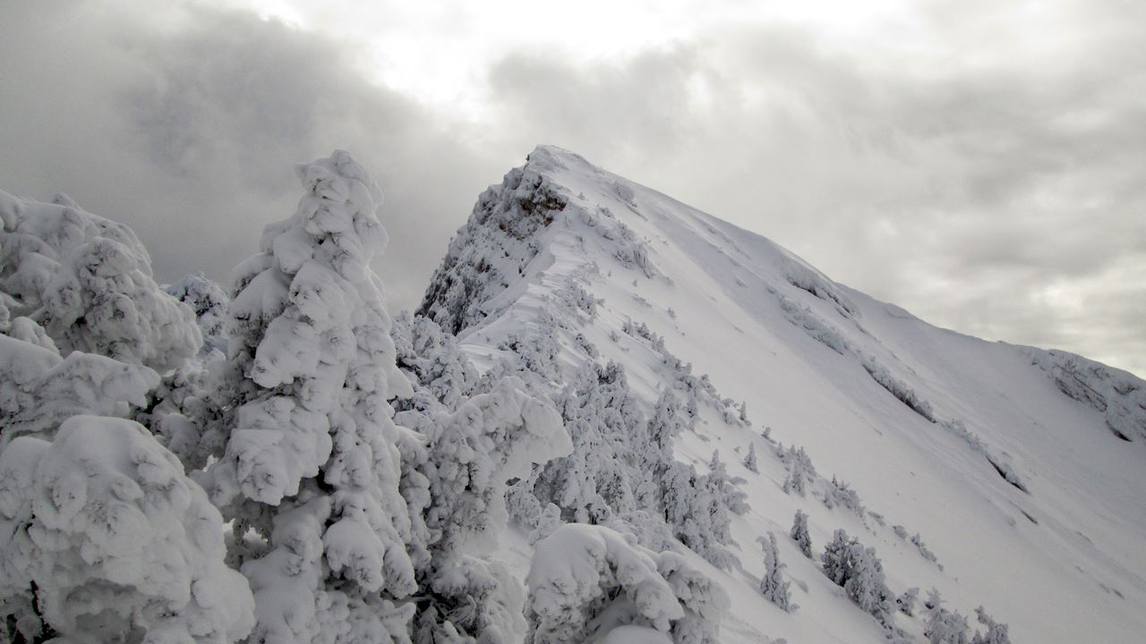 #11 Colombier : depuis la crête du Poyer Colombier : depuis la crête du Poyer