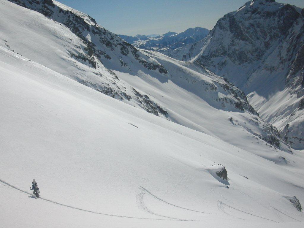 #1 choucières brêche W : montée au soleil et ds une bonne trace choucières brêche W : montée au soleil et ds une bonne trace