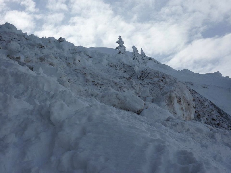 dent des portes 10/2/13 : le couloir ravagé