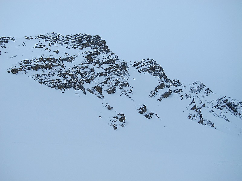 #11 Crey Rond : la large rampe du Couloir N Crey Rond : la large rampe du Couloir N