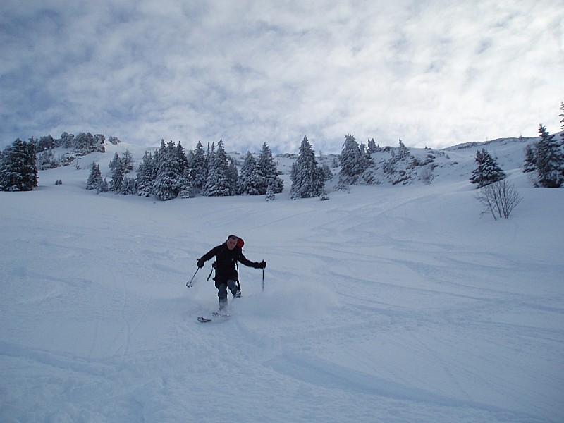#3 Premiers virage : On sent déjà que le ski va être grandiose... Premiers virage : On sent déjà que le ski va être grandiose...