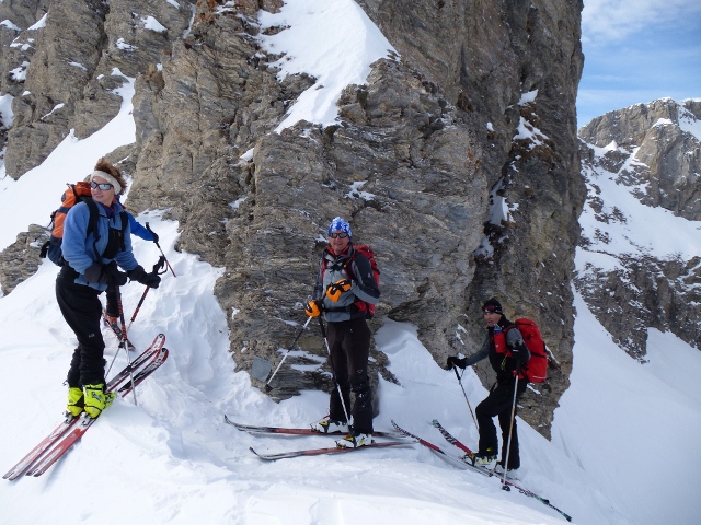 #6 Une partie du grupetto : au Col Une partie du grupetto : au Col