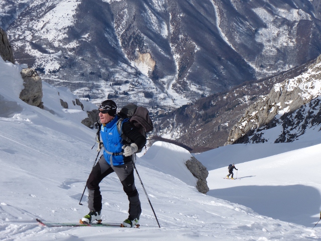 #4 Marco dans le canyon : du Cros. Marco dans le canyon : du Cros.