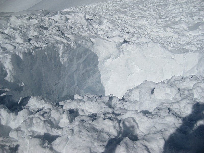 #2 trou fait pour sortir la victi : tout le monde avait DVA, sonde et pelle ... mais pour creuser un tel trou il faut de l trou fait pour sortir la victi : tout le monde avait DVA, sonde et pelle ... mais pour creuser un tel trou il faut de l'énergie (merci les secouristes) et c'est ce qui a pris le plus de temps.